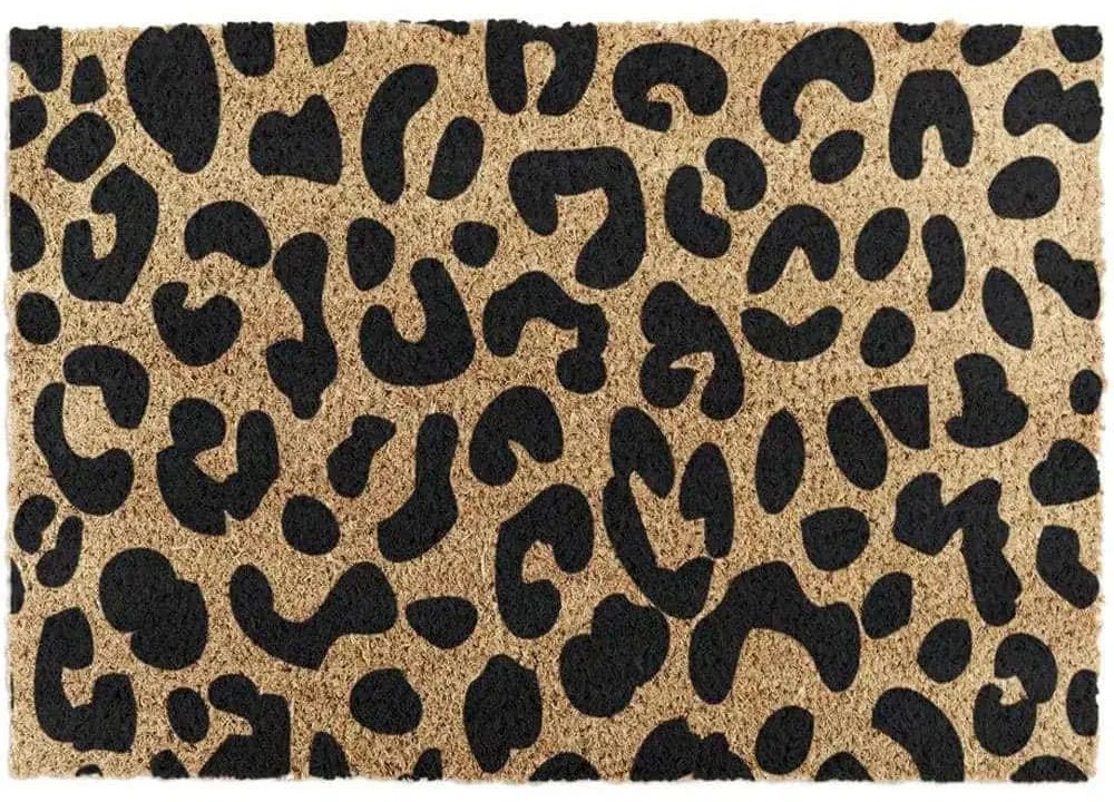 Πατάκι Εισόδου Leopard -AMIMG-LEOPARD 60x40cm Natural-Black Artsy Mats 60X40