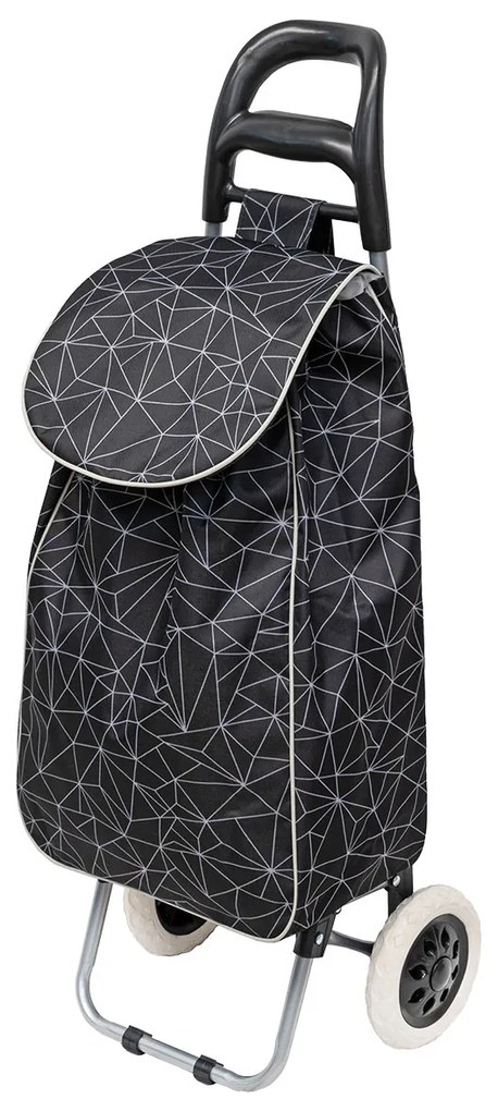 Καροτσάκι Για Ψώνια Estia Lux Black 04-3364