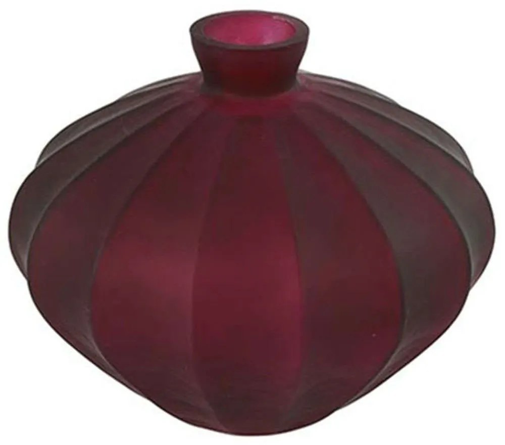 Βάζο Marylou Μπουλ 013.788466 19x15cm Bordo Glass