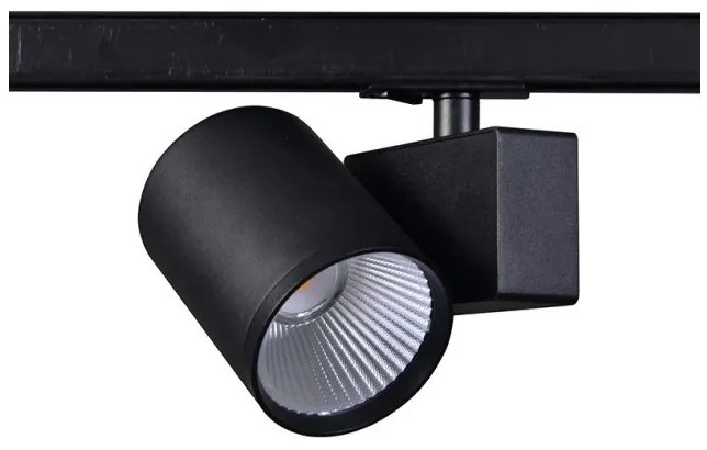 Σποτ Ράγας Μονοφασικό LED 40W 3000Κ Ρυθμιζόμενο Lisor Aca-LISOR4030B2N-Μαύρο LISOR4030B2N