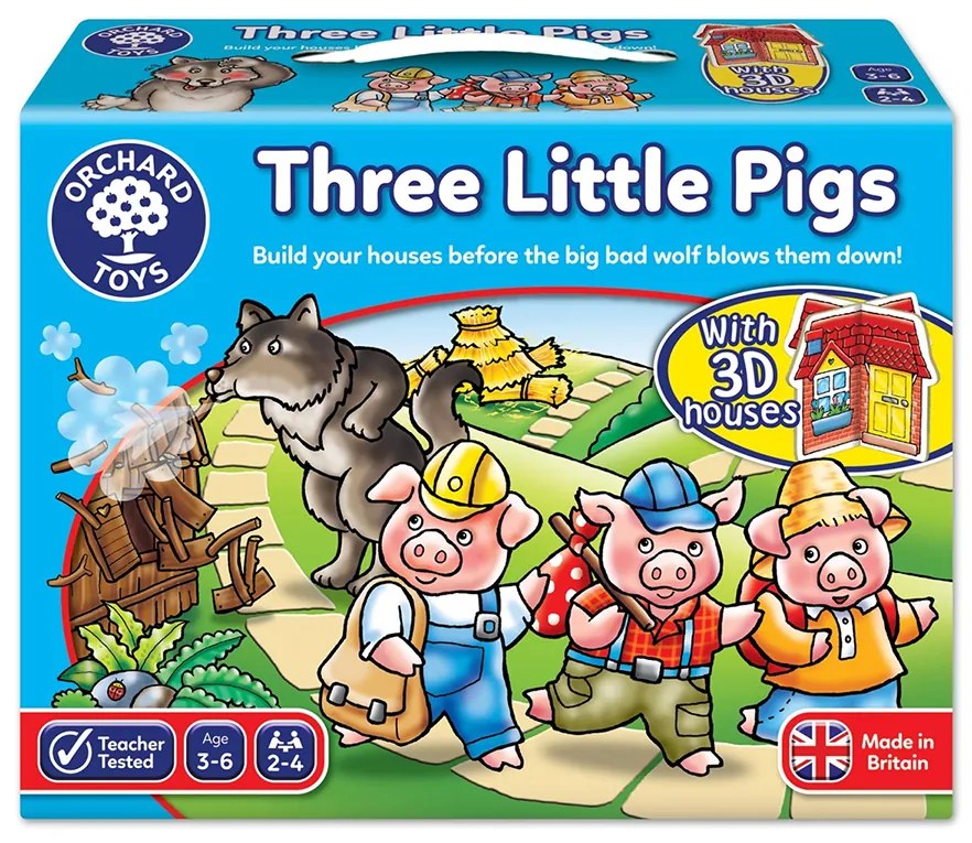 Three Little Pigs Board Game Orchard Toys