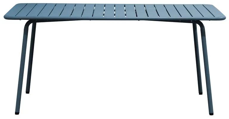 BRIO Slat Τραπέζι-Pro Κήπου - Βεράντας, Μέταλλο Βαφή Sandy Blue 5415C  160x90x73cm [-Μπλε-] [-Μέταλλο-] Ε546,2