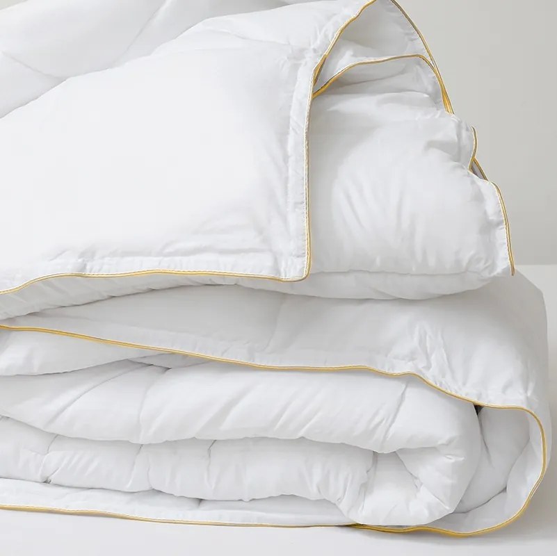 Πάπλωμα Βαμβακερό Percale Μονό 160x240εκ. Λευκό Melinen 20003241