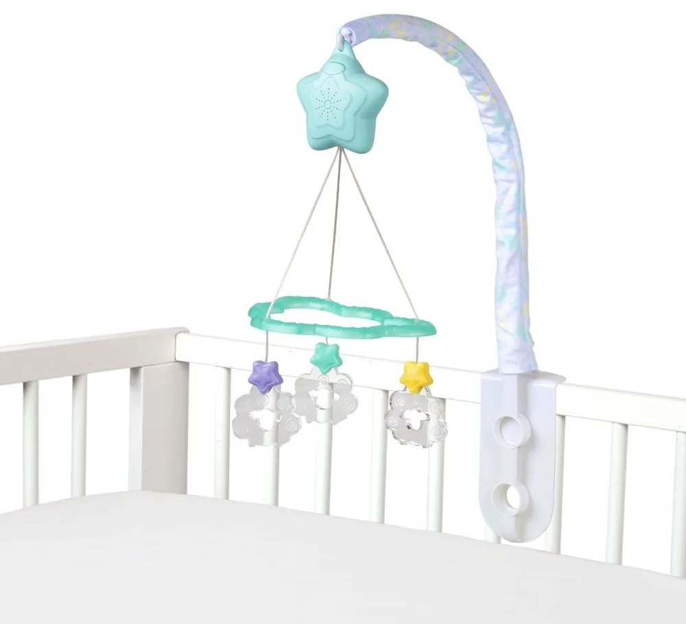 Μόμπιλε Κούνιας Με Φως Και Ήχους Dreamtime Soothing Light Up Mobile 0187713 0+ Μηνών Multi Playgro