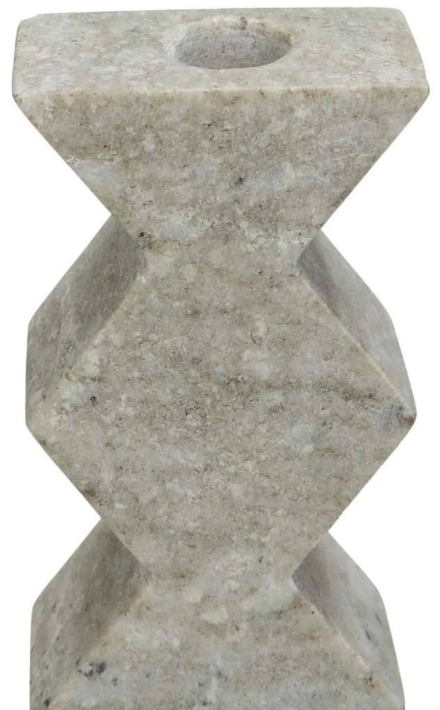 Κηροπήγιο Μπεζ Μάρμαρο 8x4x15.5cm - 05153821