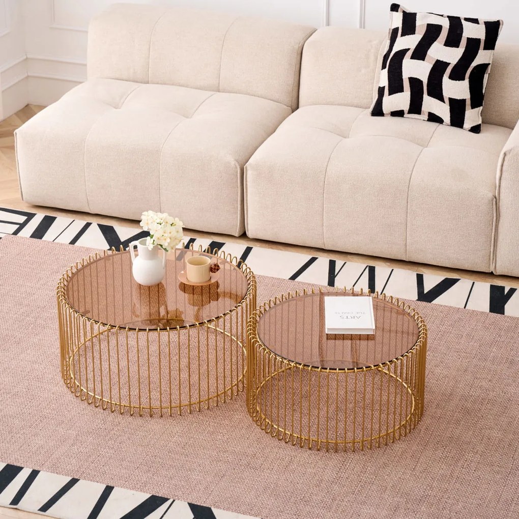 Τραπεζάκι σαλονιού Temporal Nest-Xruso