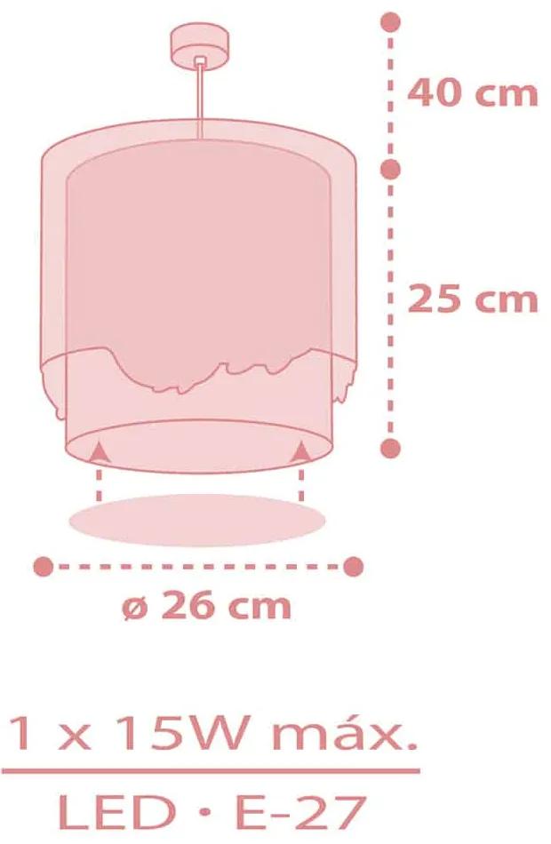 Whale Dreams Pink φωτιστικό οροφής (61172[S]) - 61172S