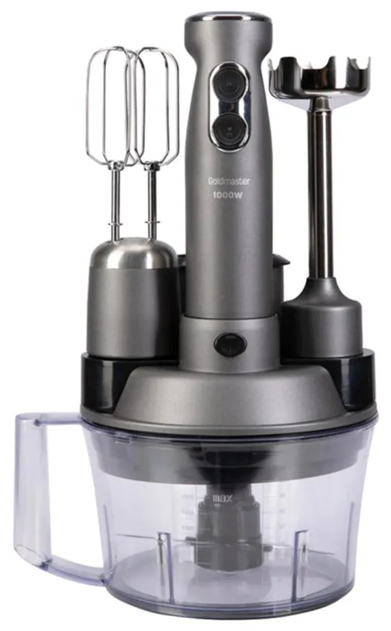 Goldmaster 40-7239 Food Processor Elena Max Ανθρακί GM-7239B