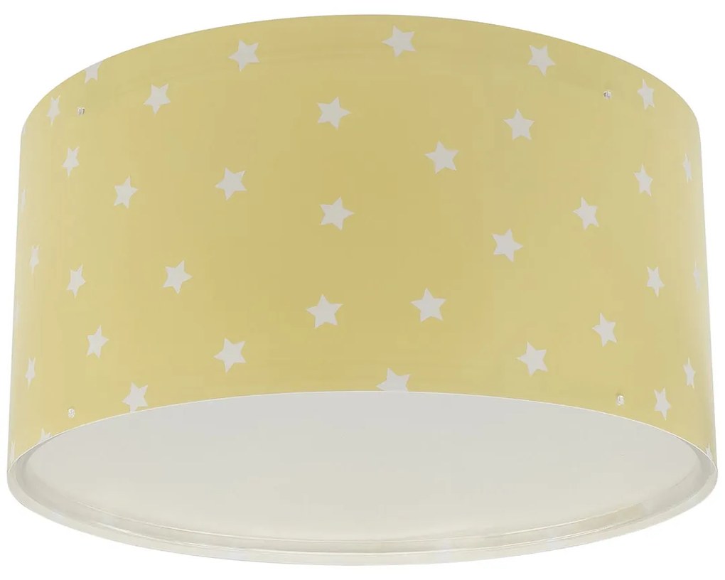 Παιδικό Φωτιστικό Πλαφονιέρα Ango Starlight Yellow 82216 A