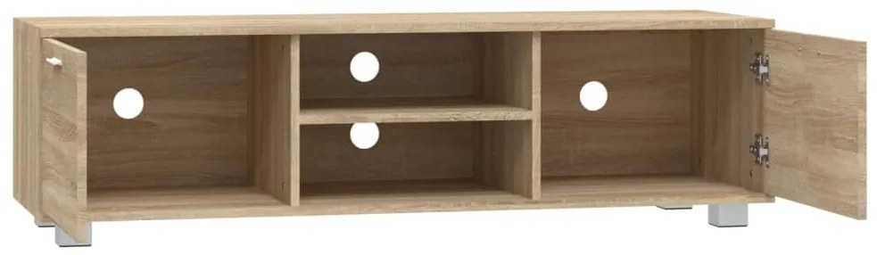 vidaXL Έπιπλο Τηλεόρασης Sonoma Δρυς 140x40,5x35 εκ. Επεξεργ. Ξύλο