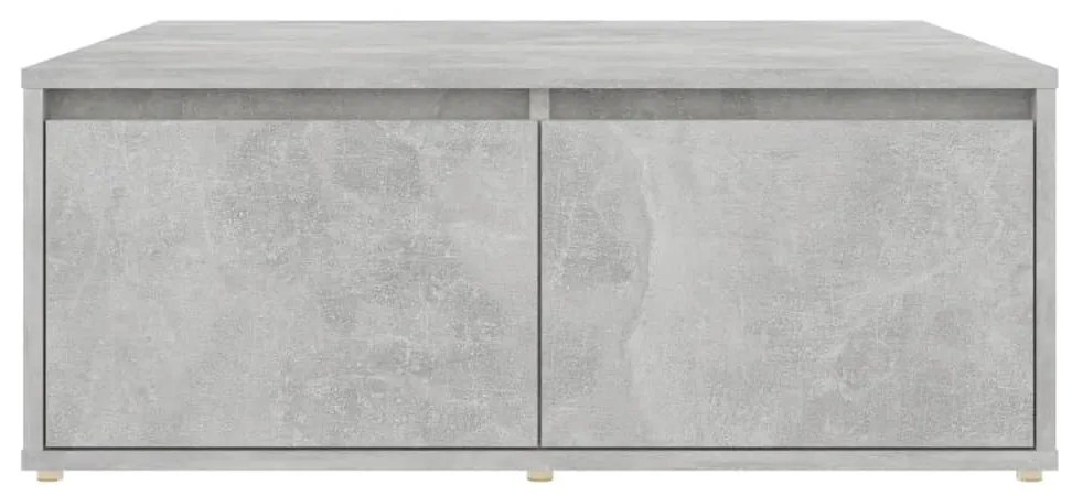 vidaXL Τραπεζάκι Σαλονιού Γκρι Σκυρ. 80 x 80 x 31 εκ. Μοριοσανίδα