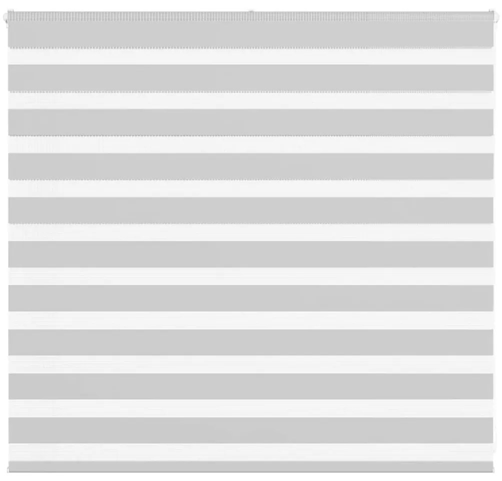 Ζέβρα τυφλή Ανοιχτό Γκρι Πλάτος υφάσματος 160,9 εκ. Πολυεστέρας - Γκρι