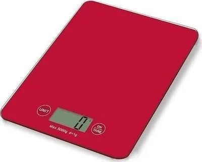 BCTK-EKS-51 Ψηφιακή Ζυγαριά Κουζίνας 1gr/5kg Red