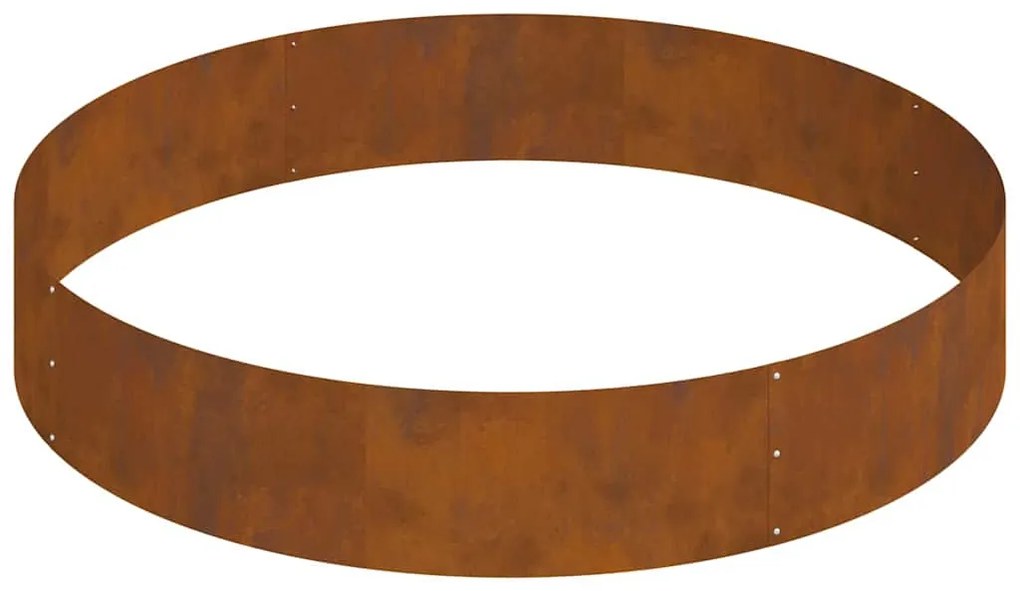 vidaXL Γλάστρα Κήπου Καφέ 120 x 120 x 20 εκ.