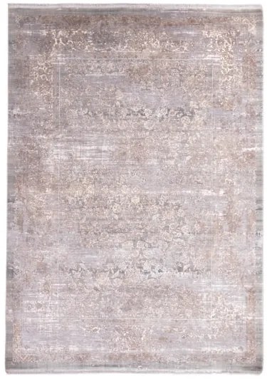 Μοντέρνο Χαλί Bamboo Silk 5987A L. Grey D. Beige 160 x 230