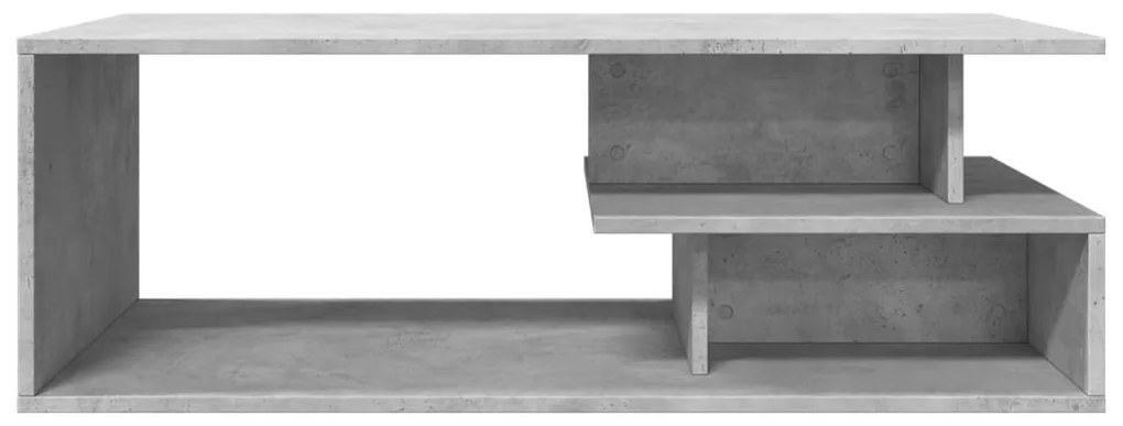 vidaXL Τραπεζάκι Σαλονιού Γκρι Σκυρ. 102x55x35 εκ. Επεξεργασμένο Ξύλο