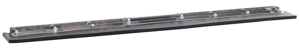 vidaXL Κεφαλή Σκουπίσματος Δαπέδου 55x122,5 εκ. Ατσάλι/Καουτσούκ