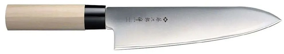 Μαχαίρι Chef Zen FD-565 24cm Natural-Chrome Tojiro Steel,Wood