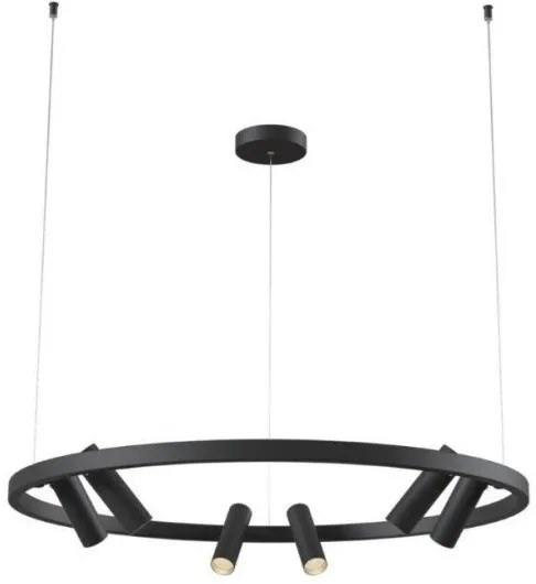 Κρεμαστό Φωτιστικό Οροφής με Σποτ Satellite MOD102PL-L42 Maytoni-MOD102PL-L42B-Μαύρο MOD102PL-L42B