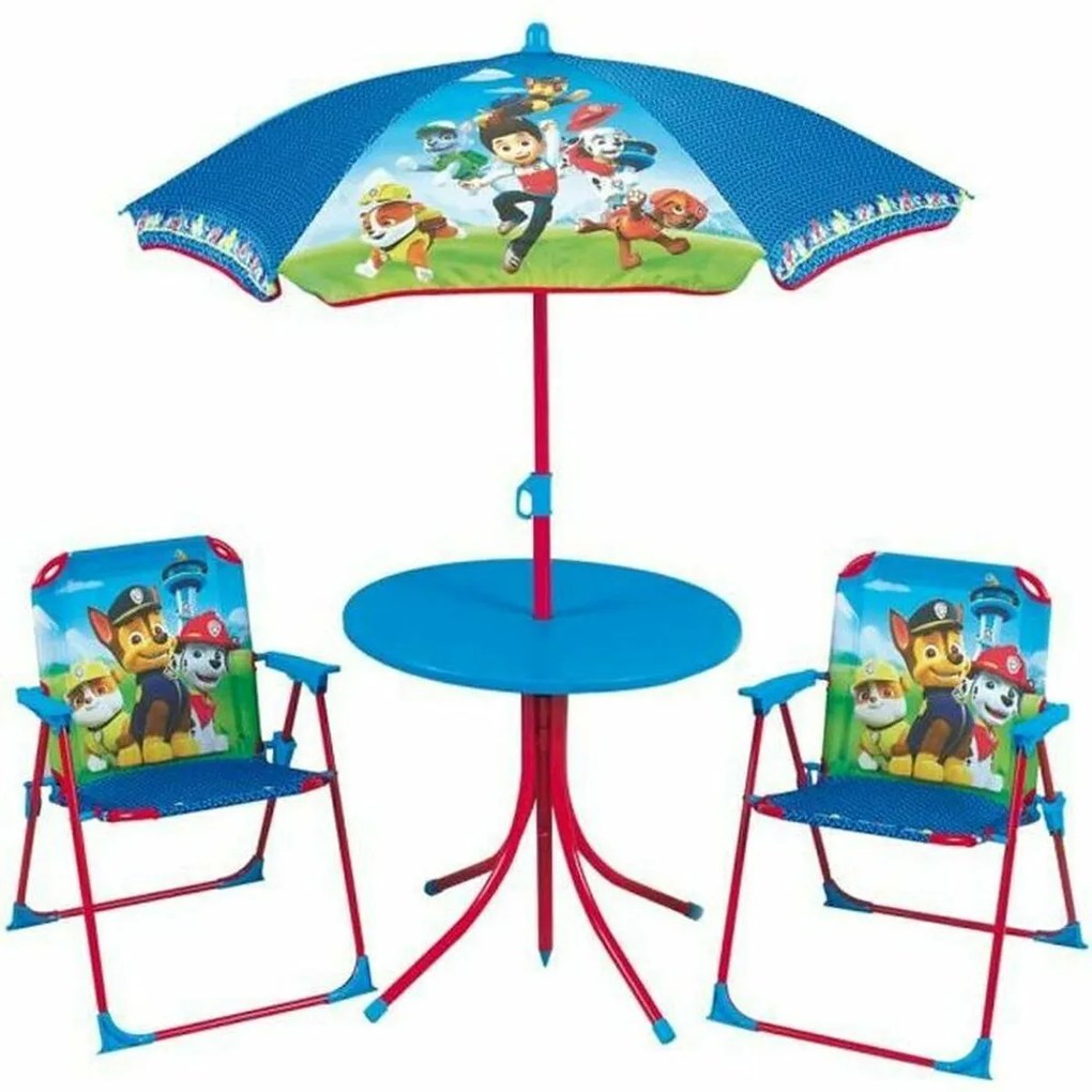 Σετ Τραπέζι με 2 Καρέκλες Fun House Pat Patrol 46 x 46 cm 39 x 39 x 53 cm