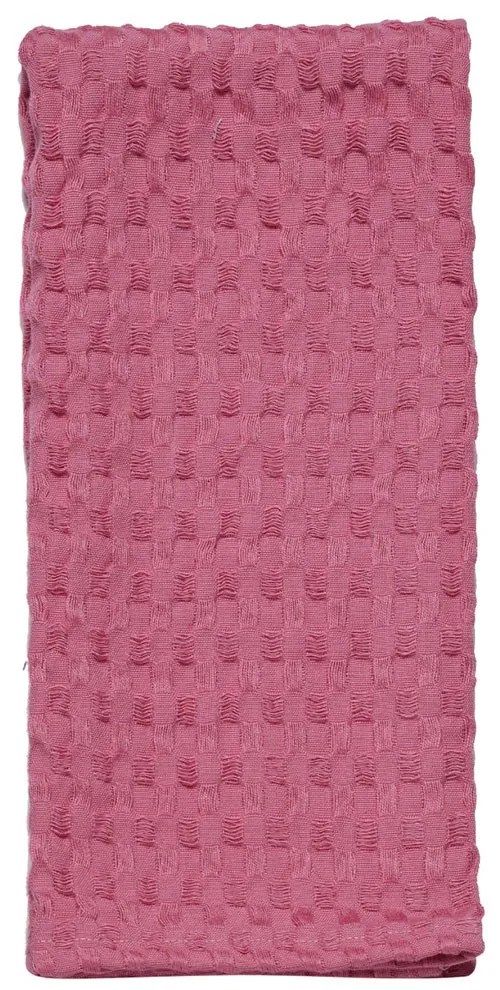 Πετσέτα Κουζίνας Waffle Lavare 20 Rose Kentia 40x60cm 100% Βαμβάκι