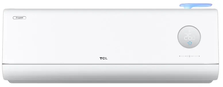 Κλιματιστικό Inverter TCL FreshIN 3.0 TAC-12CHSD/FCI, 12000 BTU, 40 m2, A+++, Wi-Fi, Φωνητικός έλεγχος, Έξυπνες λειτουργίες, Super Turbo Start, iFeel, FreshIN+, ECO, Λευκό