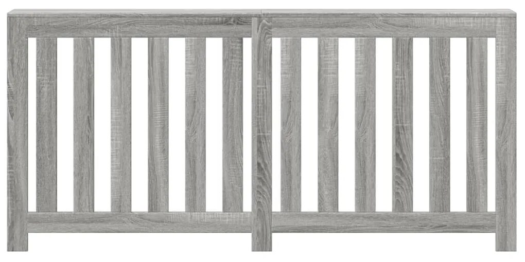 Κάλυμμα Καλοριφέρ Γκρι Sonoma 175x20x82 εκ Επεξεργασμένο Ξύλο 852758