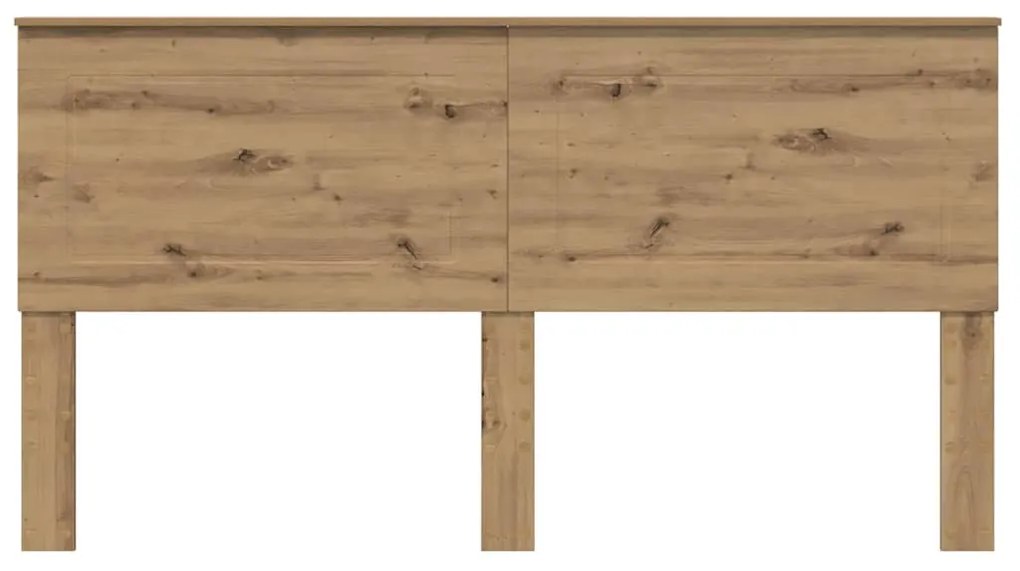 vidaXL Κεφαλάρι με κεφαλάρι Artisan Oak 200 cm Επεξεργασμένο ξύλο