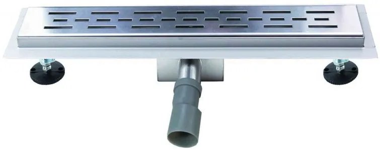 GLORIA SCARETO - ΚΑΝΑΛΙ LINNEAR ΣΧΑΡΩΤΟ ST ST304 80cm φ40/50 14-8000