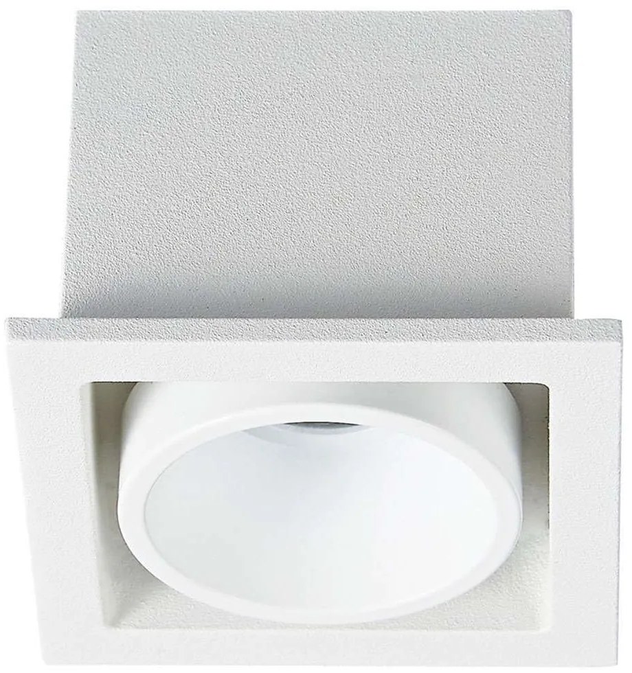 Σποτ Χωνευτό VK/04299/W/W 5,6x5,6x4,5cm Led 551Lm 5W 3000K White VKLed Τετράγωνο