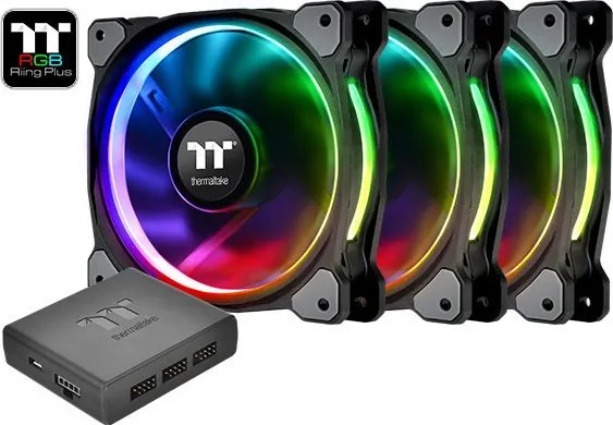 Thermaltake Riing Plus 14 RGB 3Pack Case Fan (CL-F056-PL14SW-A)