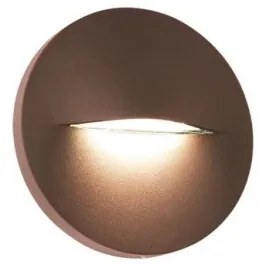 Απλίκα Φωτιστικό Τοίχου LED 3W 3000K IP65 Φ14 Vita Viokef-4298300-Ανθρακί 4298300