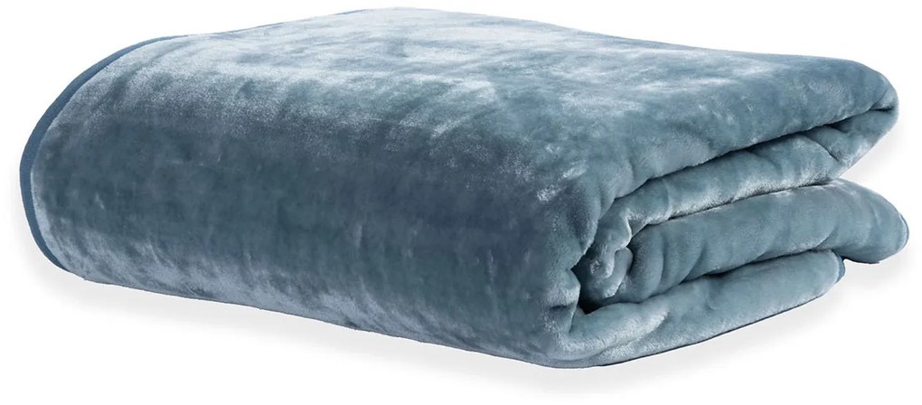Κουβέρτα Fleece Υπέρδιπλη (220x240) Nef-Nef Homeware Cosy Dusty Blue