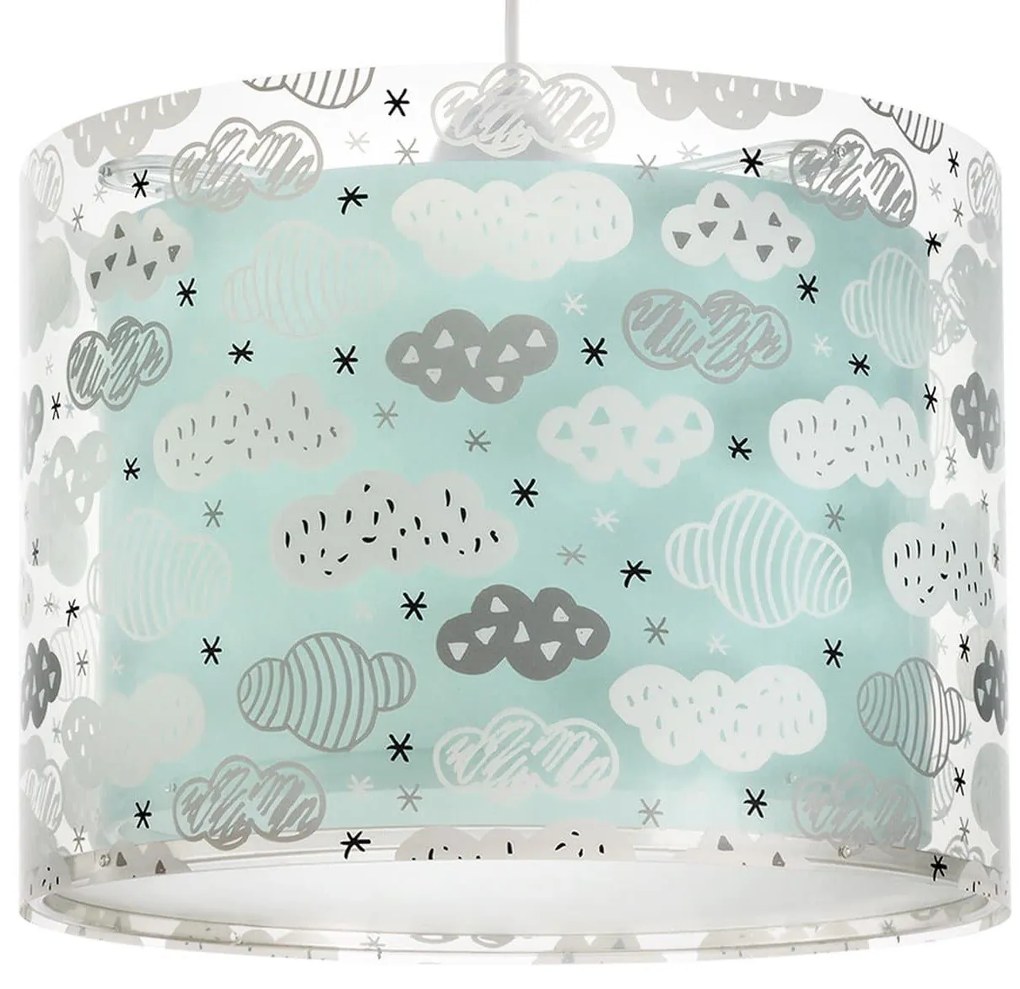 Φωτιστικό οροφής Ango Clouds-Πράσινο
