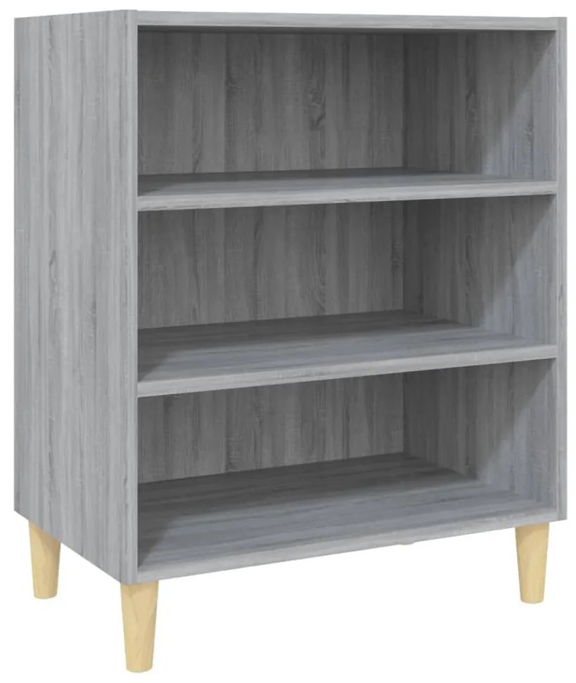 Ραφιέρα Γκρι Sonoma 57 x 35 x 70 εκ. από Επεξεργασμένο Ξύλο - Γκρι
