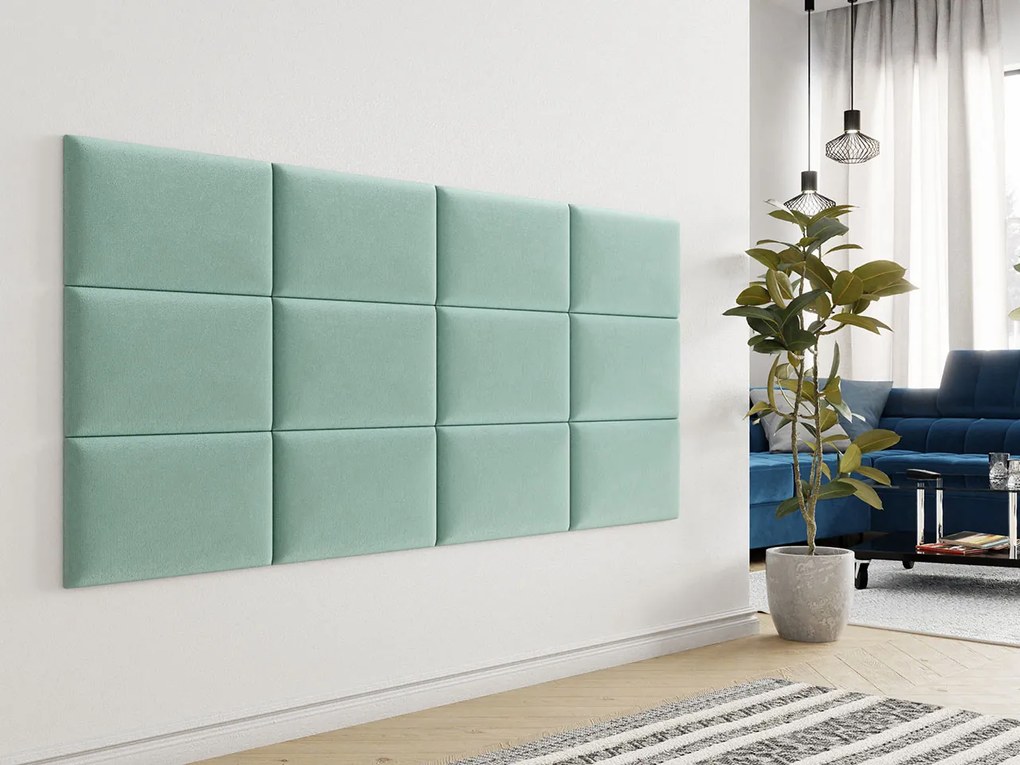 Επενδυμένο Πάνελ τοίχου 50x30-Menta - 50.00Χ4.00Χ30.00cm