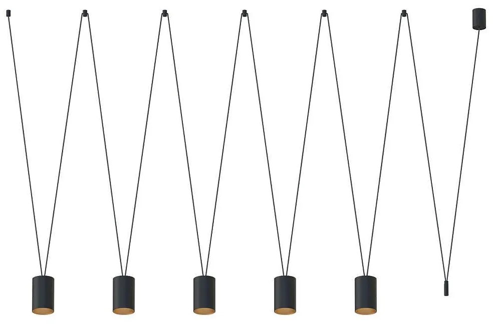 Φωτιστικό Οροφής More Tone 7817 5x10W GU10 Black-Gold Nowodvorski Metal