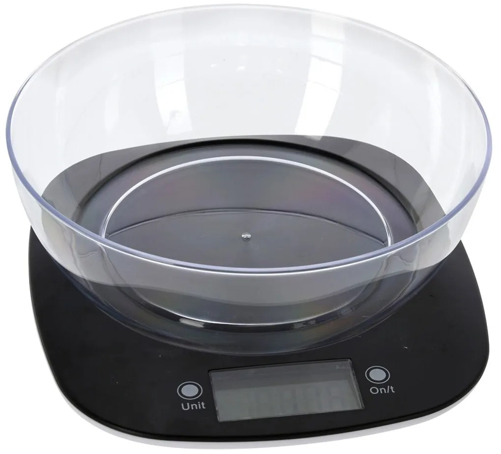 35412A Ψηφιακή Ζυγαριά Κουζίνας 0.1gr/5kg Μαύρη
