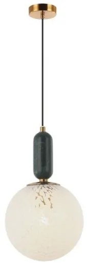 Κρεμαστό Φωτιστικό Οροφής Μάρμαρο Polly 4264100 Viokef 4264100 Λευκό