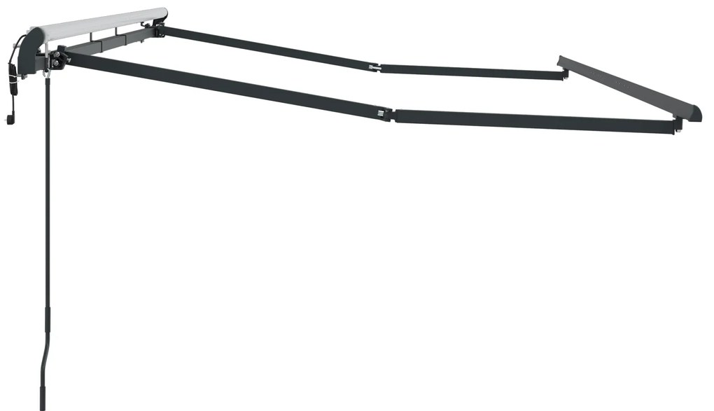 vidaXL Ηλεκτρική Τέντα Frame Ανακλητή 3.5x2 εκ Μεταλλική