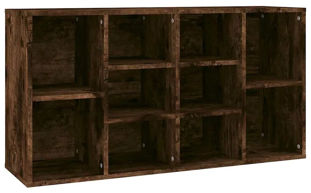 vidaXL Παπουτσοθήκη Καπνιστή Δρυς 103x30x55 εκ. Επεξεργασμένο Ξύλο