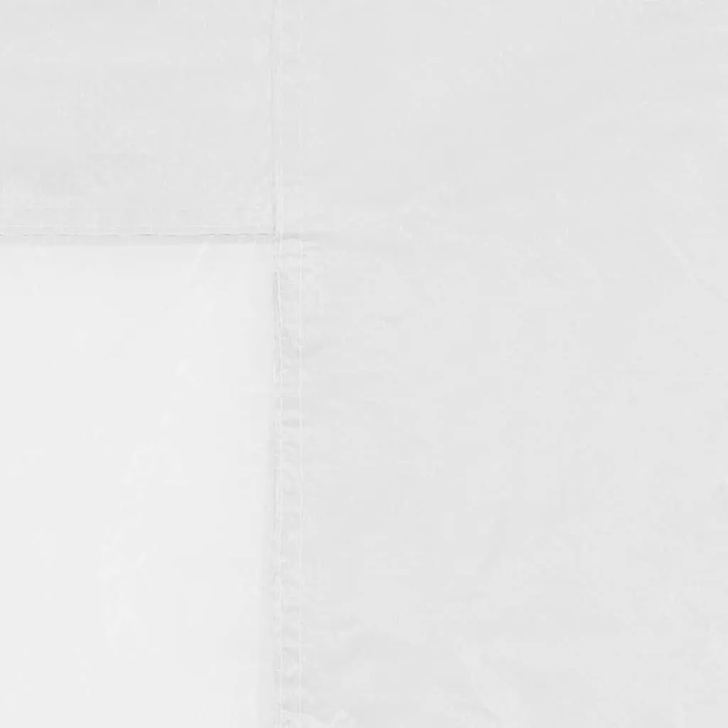 Τοιχώματα Τέντας Εκδηλώσεων 2 τεμ. Λευκά από PE με Παράθυρο  - Λευκό