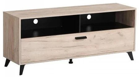 ΕΠΙΠΛΟ ΤΗΛΕΟΡΑΣΗΣ UMBRIA TV 140 GREY OAK-ΜΑΥΡΟ 138x40x58 m.r.b 11008827