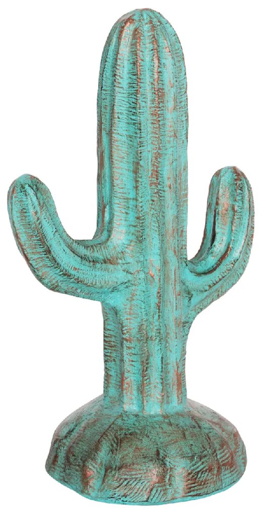 ΔΙΑΚΟΣΜΗΤΙΚΟΣ ΚΑΚΤΟΣ ΔΑΠΕΔΟΥ CACTUS HM4386.03S ΓΥΨΟΣ ΣΕ ΤΙΡΚΟΥΑΖ 42x30x74Υεκ.