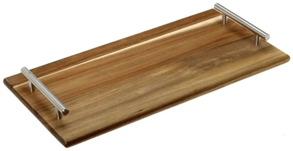 Δίσκος Με Λαβές 01.00.096 45x23cm Brown Cryspo Trio Wood