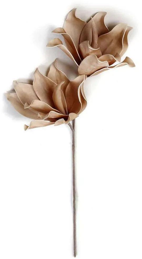 Διακοσμητικό Λουλούδι LOL9946K6 92cm Beige Espiel Πλαστικό