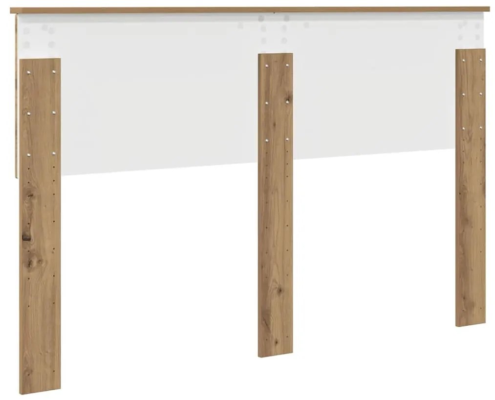 vidaXL Κεφαλάρι με κεφαλάρι Artisan Oak 150 cm Επεξεργασμένο ξύλο