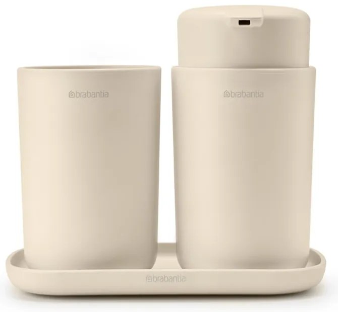 Brabantia 1006266 Σετ μπάνιου ReNew Soft Beige 3τμχ