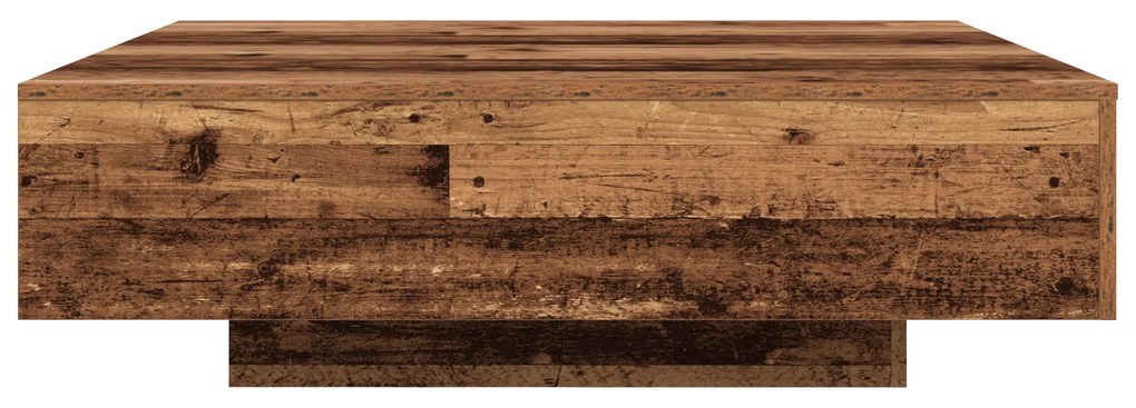 vidaXL Τραπεζάκι Σαλονιού Παλαιό ξύλο 100 x 100 x 31 cm