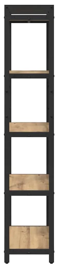 vidaXL Βιβλιοθήκη artisan δρυς 60 x 30 x 153 εκ Επεξεργασμένο ξύλο